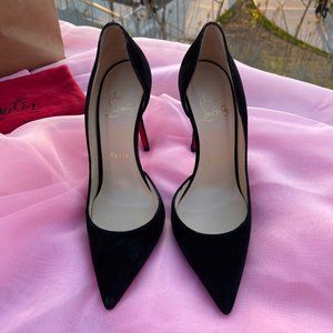 Christian Louboutin Suede Iriza 100 mm